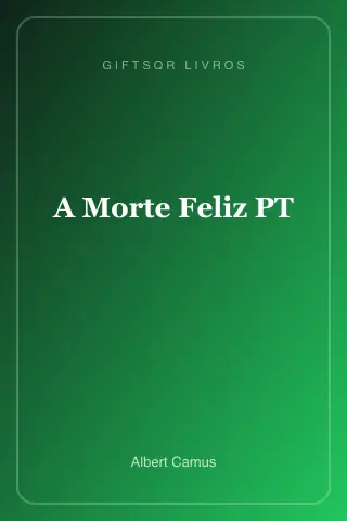 Cover of A Morte Feliz PT