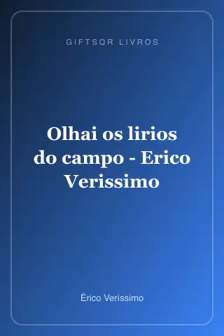 Cover of Olhai os lirios do campo - Erico Verissimo