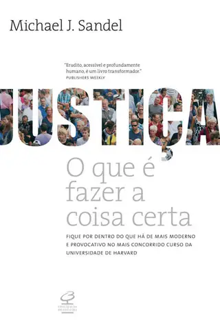 Cover of Justiça: O que é fazer a coisa certa