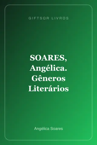 Cover of SOARES, Angélica. Gêneros Literários