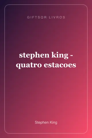 Cover of stephen king - quatro estacoes
