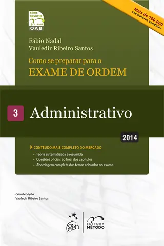 Cover of Série Resumo 1ª Fase OAB - Administrativo - Vol. 03
