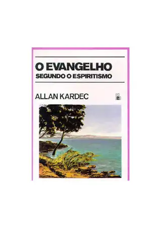 Cover of O Evangelho Segundo o Espiritismo