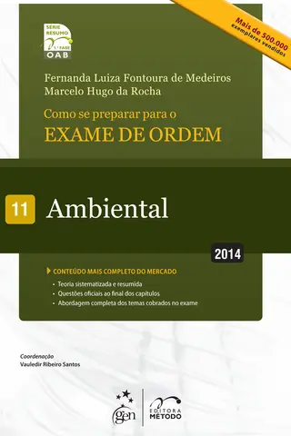 Cover of Série Resumo - OAB - Como se Preparar para o Exame de Ordem 1ª Fase - Ambiental - Vol.11
