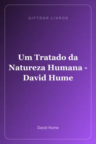 Cover of Um  Tratado da Natureza Humana - David Hume