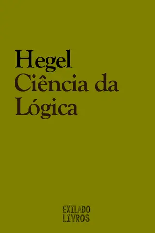 Cover of Ciência da Lógica