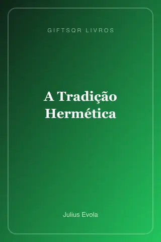 Cover of A Tradição Hermética - Julius Evola