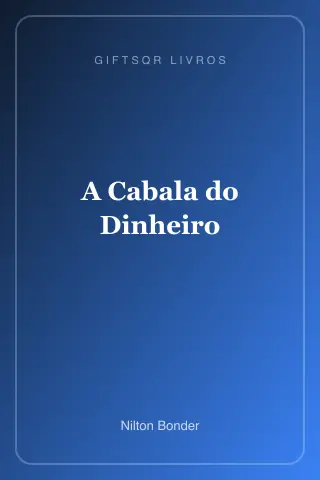 Cover of A Cabala do Dinheiro - Nilton Bonder