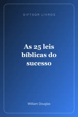 Cover of As 25 leis bíblicas do sucesso