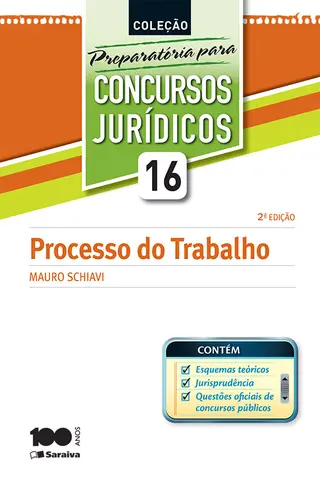 Cover of Processo do Trabalho - Vol. 16 - 2ª Ed. 2014 - Col. Preparatória Para Concursos Jurídicos