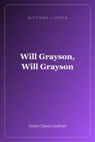 Capa de Will Grayson, Will Grayson
