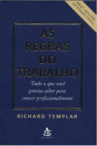 Cover of As Regras Do Trabalho