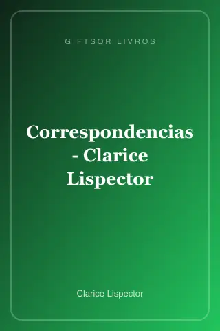 Cover of Correspondencias - Clarice Lispector