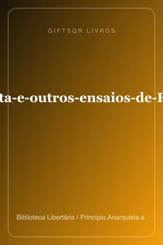 Cover of O-princípio-anarquista-e-outros-ensaios-de-Piotr-Kropotkin-Livro