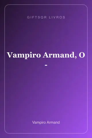 Cover of Vampiro Armand, O -