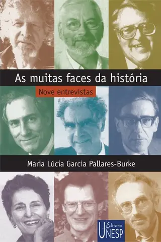 Cover of As muitas faces da história. Nove entrevistas