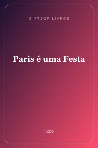 Cover of Paris é uma Festa