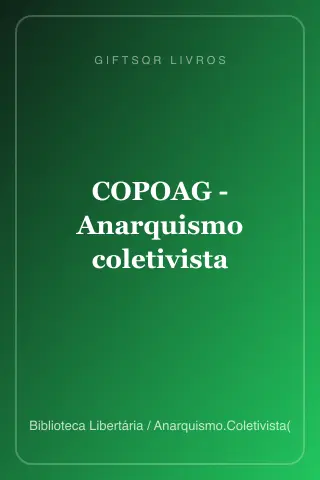 Cover of COPOAG - Anarquismo coletivista