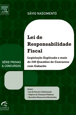 Cover of Lei de Responsabilidade Fiscal - Série Provas e Concursos