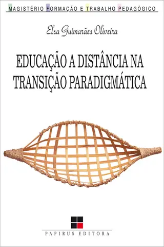 Cover of Educação a distância na transição paradigmática