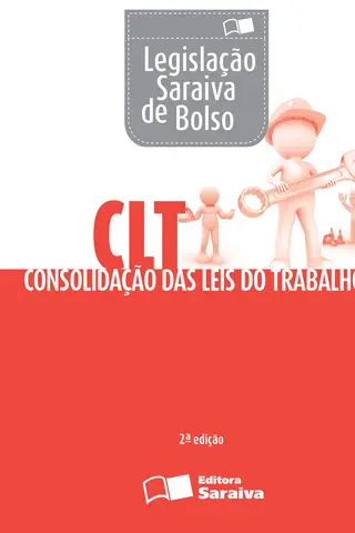 Cover of Legislação Saraiva de Bolso - CLT Consolidação Das Leis do Trabalho - 2ª Ed. 2013
