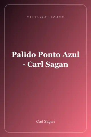 Cover of Palido Ponto Azul - Carl Sagan