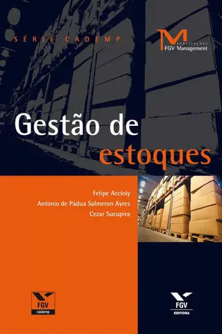 Cover of Gestão de estoques (FGV Management)