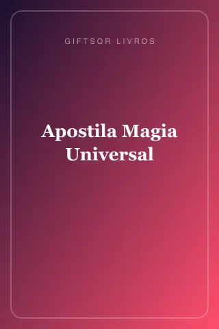 Cover of Apostila Magia Universal