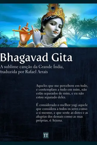 Cover of Bhagavad Gita: A sublime canção da Grande Índia (Portuguese Edition)