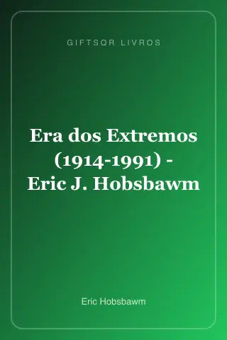 Cover of Era dos Extremos (1914-1991) - Eric J. Hobsbawm