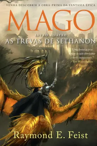 Cover of Mago - As Trevas de Sethanon (A Saga do Mago Livro 4)