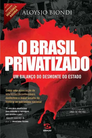 Cover of O Brasil Privatizado