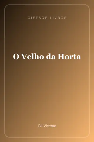 Cover of O Velho da Horta