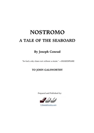 Cover of Nostromo