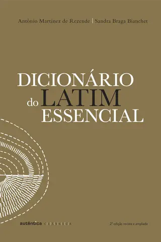 Cover of Dicionário do latim essencial