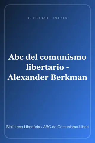 Cover of Abc del comunismo libertario - Alexander Berkman
