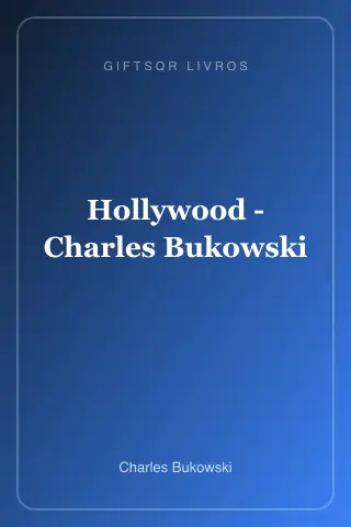 Cover of Hollywood - Charles Bukowski