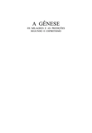 Capa de A Genese