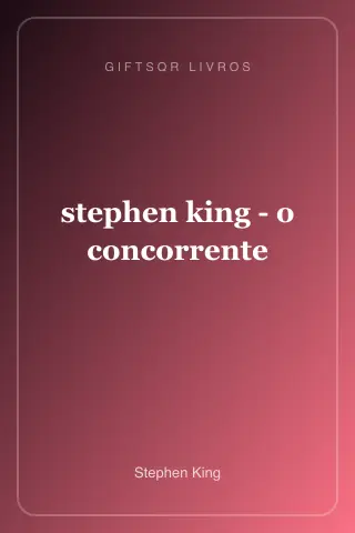 Cover of stephen king - o concorrente